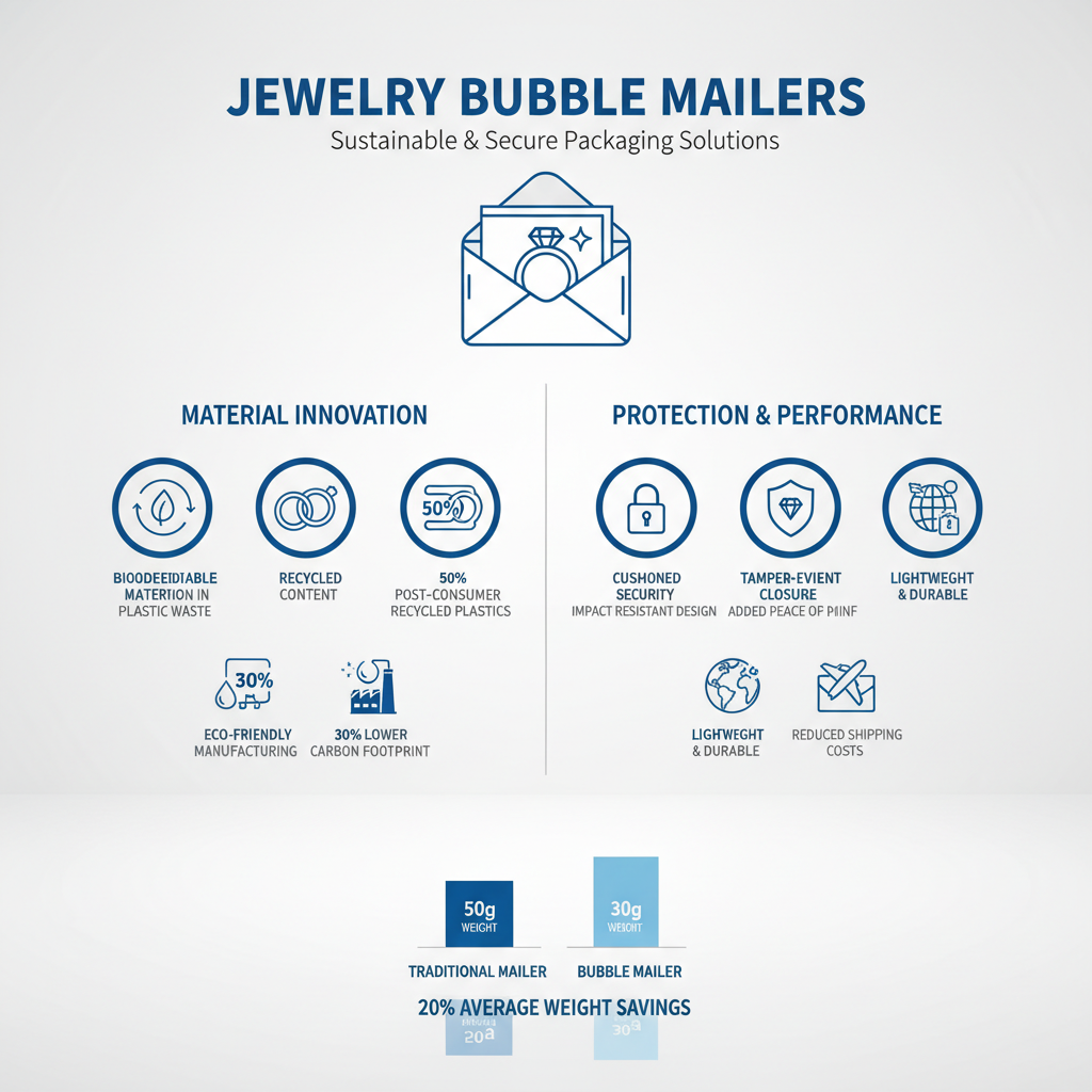 Secure Your Sparkle Jewelry Bubble Mailers for Reliable Shipping