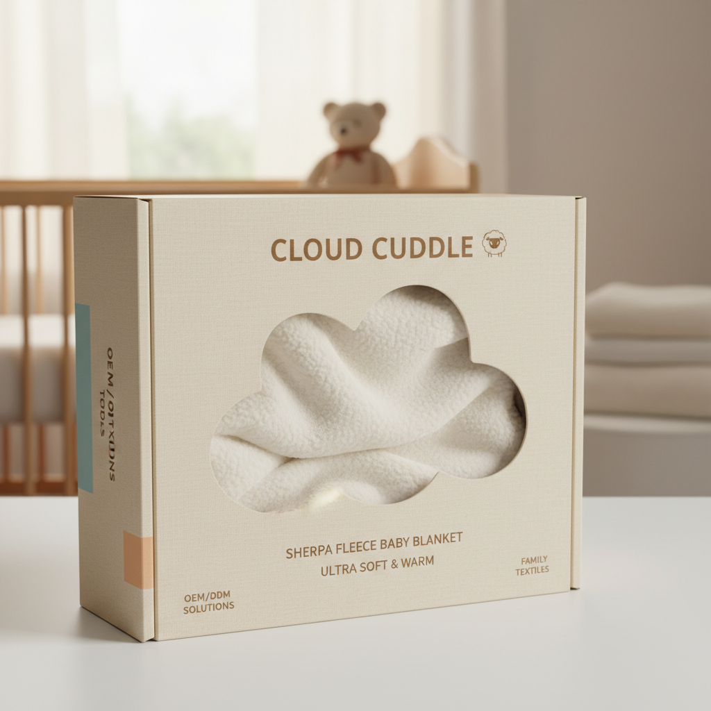 Defining Pure Comfort Sherpa Fleece Baby Blankets