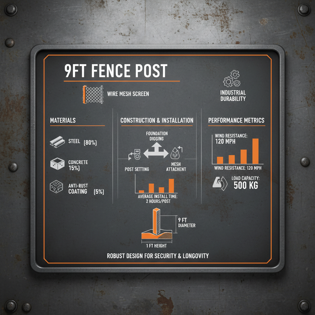 Choosing the Best 9ft Fence Post for Durability and Longevity