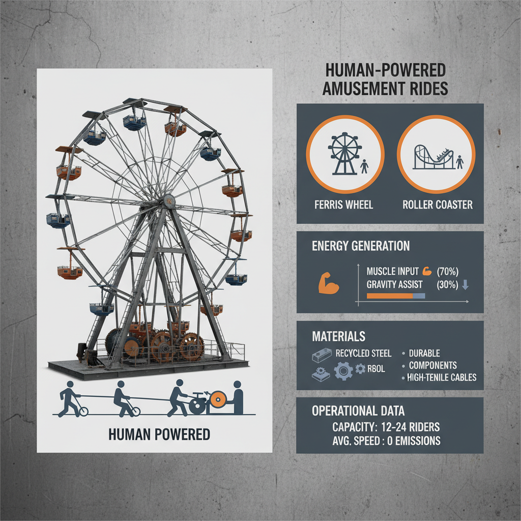 Explore the World of Human Powered Ferris Wheels and Innovative Designs