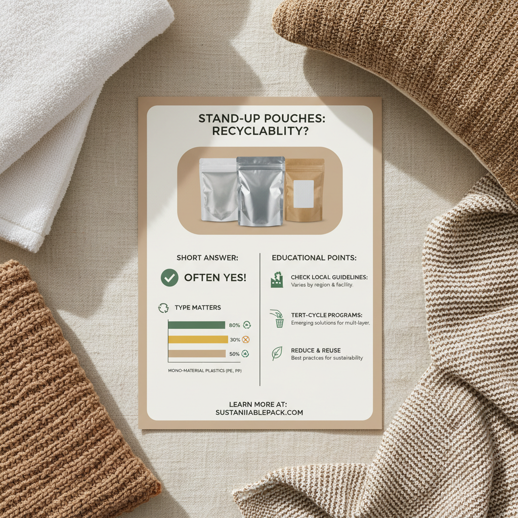 Are Stand Up Pouches Recyclable A Comprehensive Guide To Sustainability