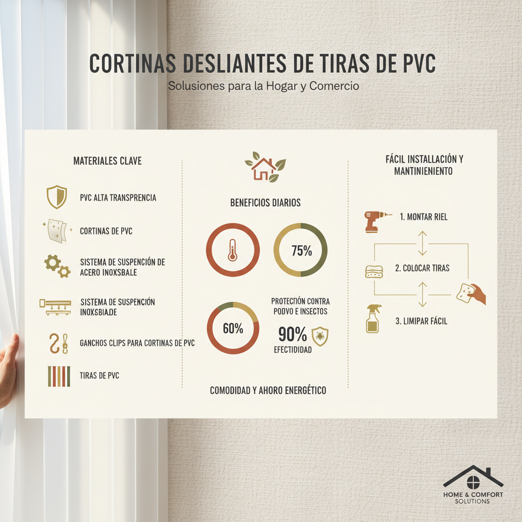 Comprehensive Guide to PVC Strip Curtains cortinas corredizas de tiras de pvc