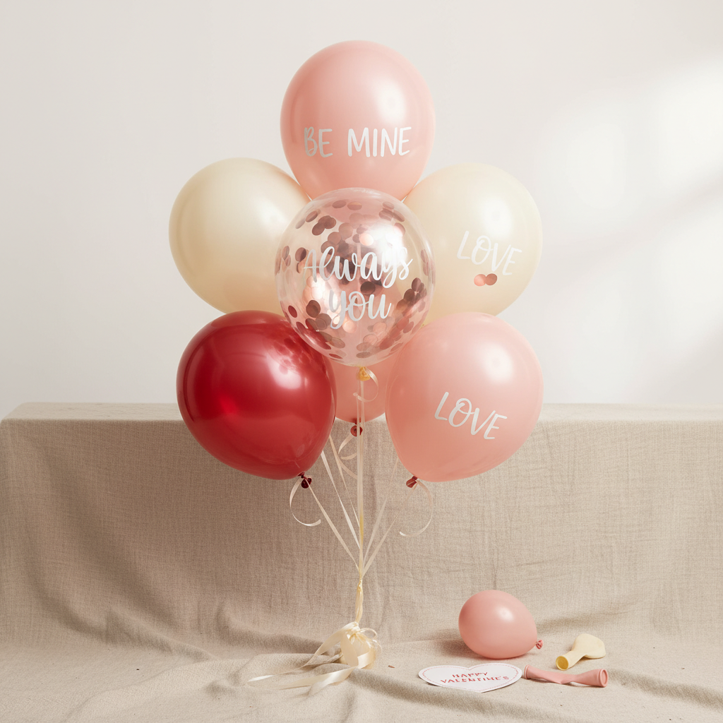 Create Lasting Memories with Personalised Valentines Day Balloons This Year