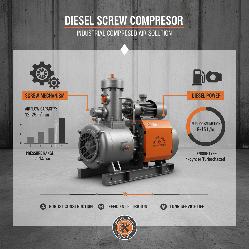 Comprehensive Guide to Diesel Screw Compressors and Their Applications