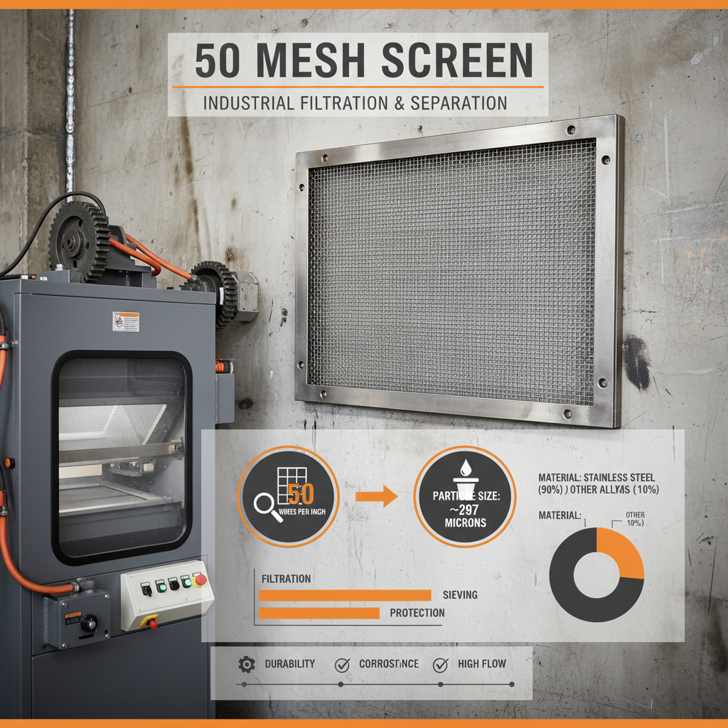 Optimizing Performance with a Versatile 50 Mesh Screen for Diverse Applications