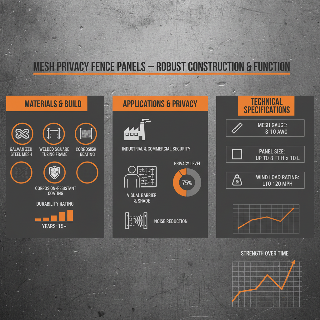 Comprehensive Guide to Mesh Privacy Fence Panels for Enhanced Security
