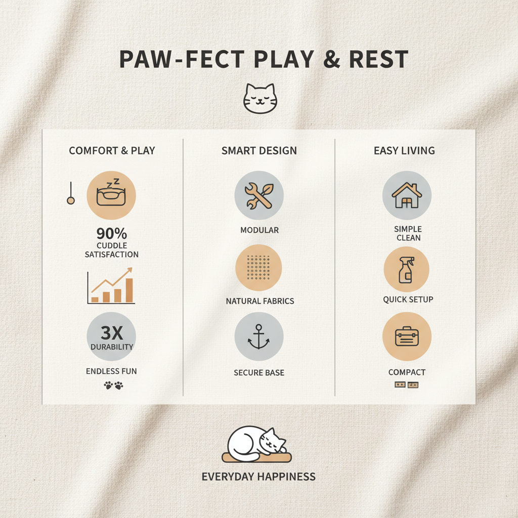 Choosing the Perfect White Cat Tower for a Happy Feline Companion