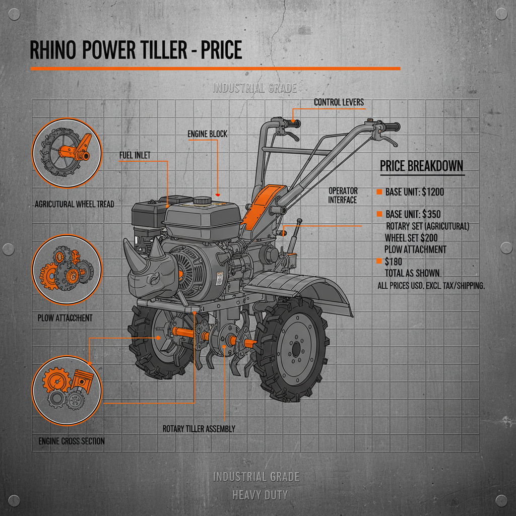 Comprehensive Guide to Rhino Power Tiller Price and Model Selection