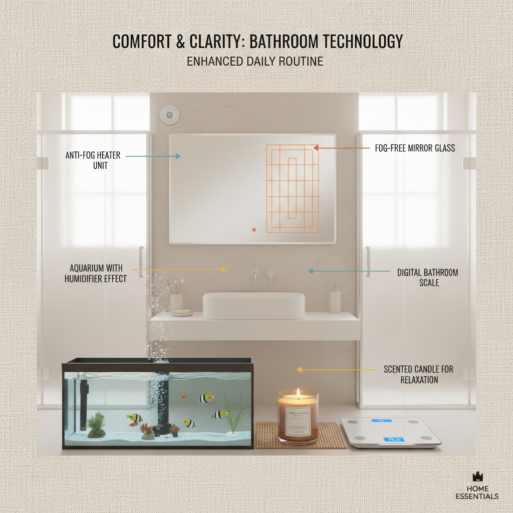 Enhance Your Bathroom with a Stylish Fog Mirror Bathroom Solution