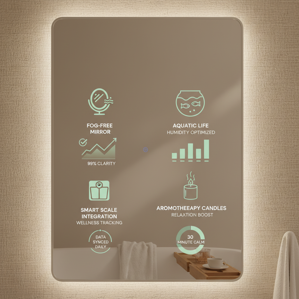 Enhance Your Bathroom with a Stylish Fog Mirror Bathroom Solution