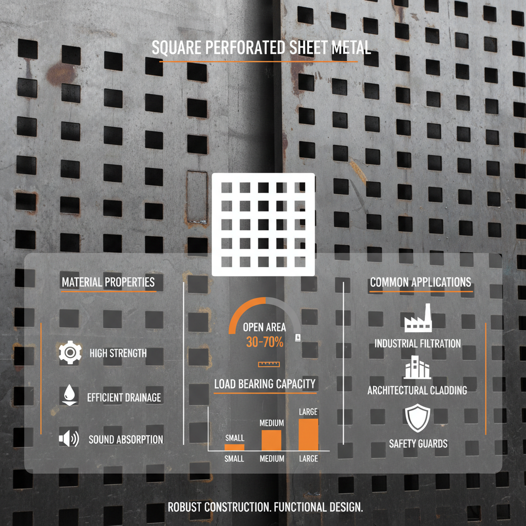 Exploring the Versatility of Square Hole Perforated Sheet Metal Applications