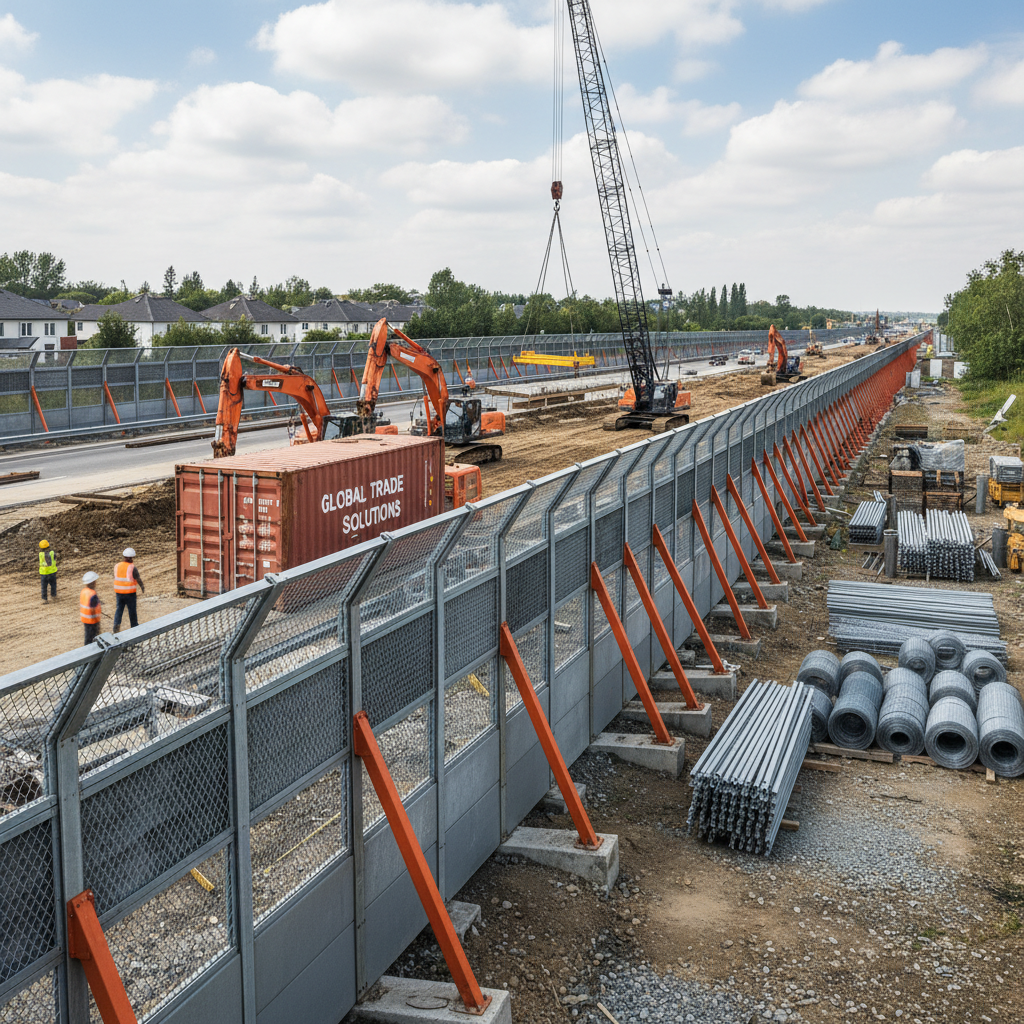 Effective Solutions with Temporary Noise Barriers for Construction and Events