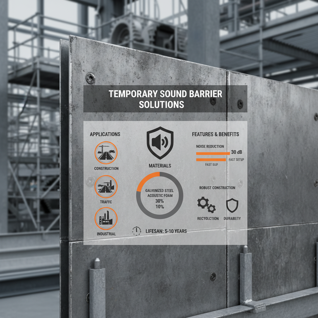 Effective Noise Mitigation with Temporary Sound Barrier Solutions