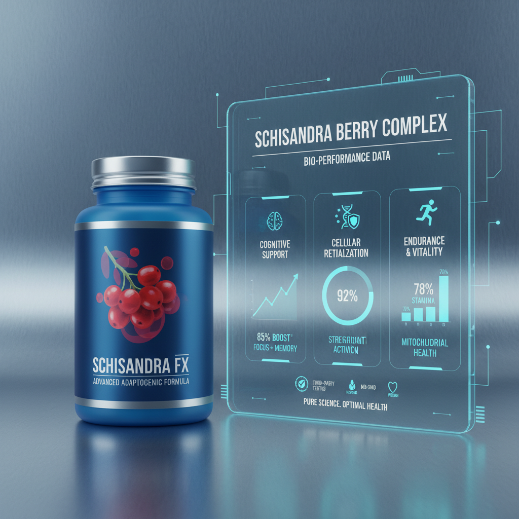 Unlock Holistic Wellbeing with a Premium Schisandra Berry Supplement