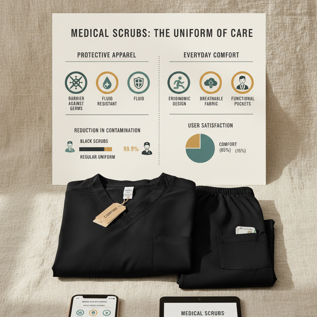 Comprehensive Guide to Black Medical Scrubs for Healthcare Professionals