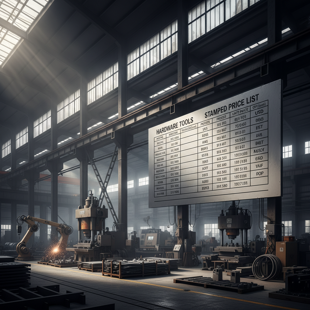 Comprehensive Stamped Part Pricelist Guide from Mingda Metals for Accurate Costing