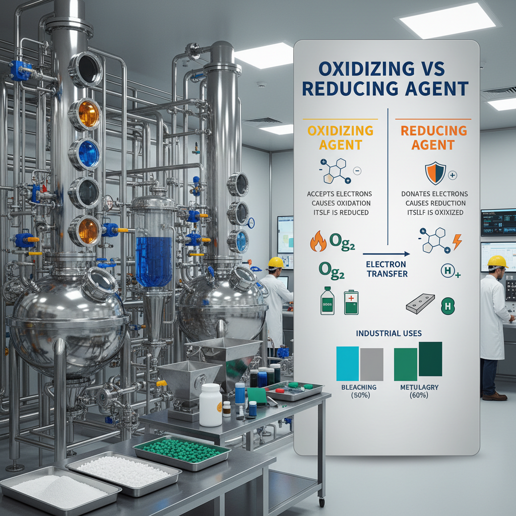 oxidizing vs reducing agent