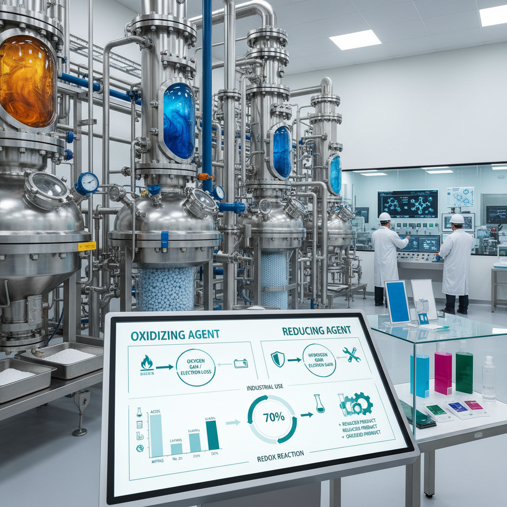 oxidizing agent vs reducing agent