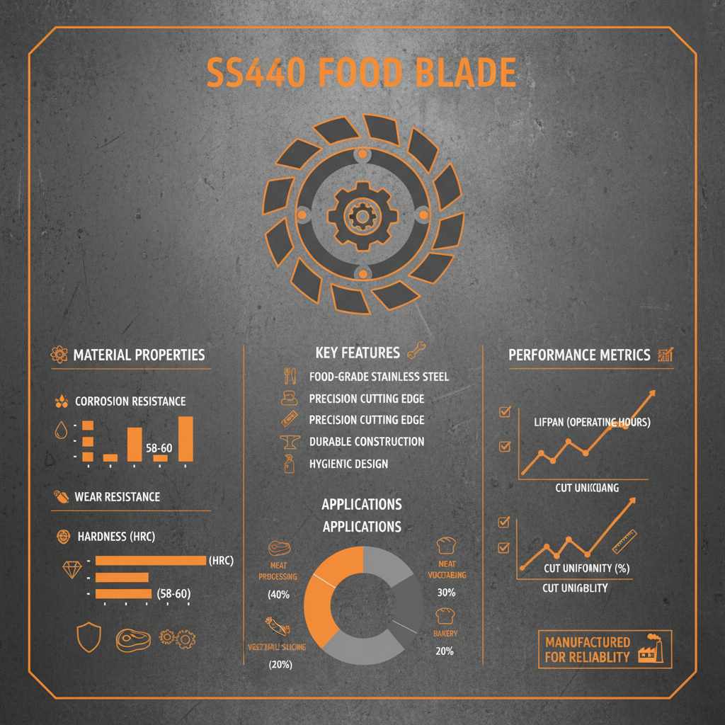 Superior SS440 Food Blades for Efficient and Safe Food Processing