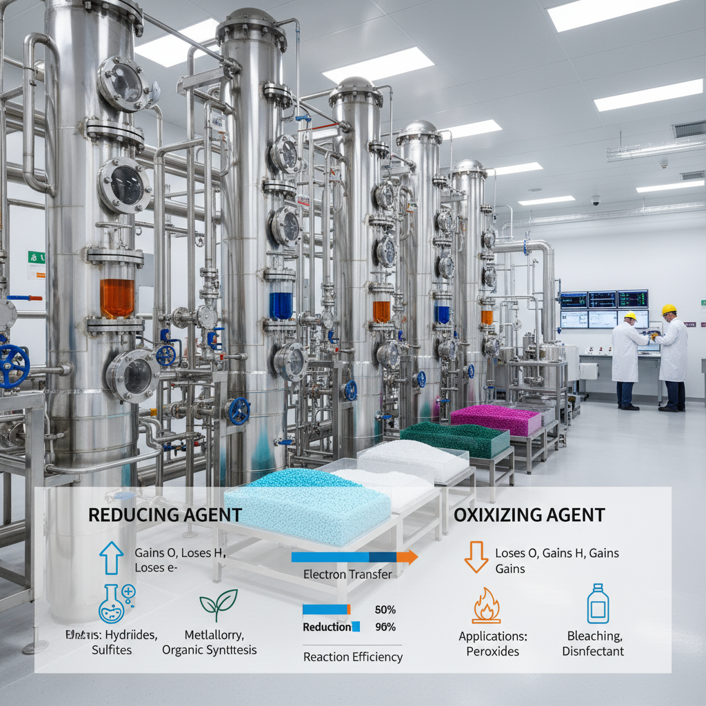 reducing agent vs oxidizing agent