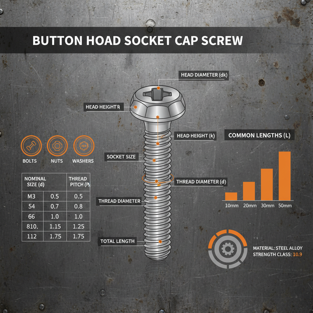 Comprehensive Guide to Button Head Socket Cap Screw Dimensions and Specifications