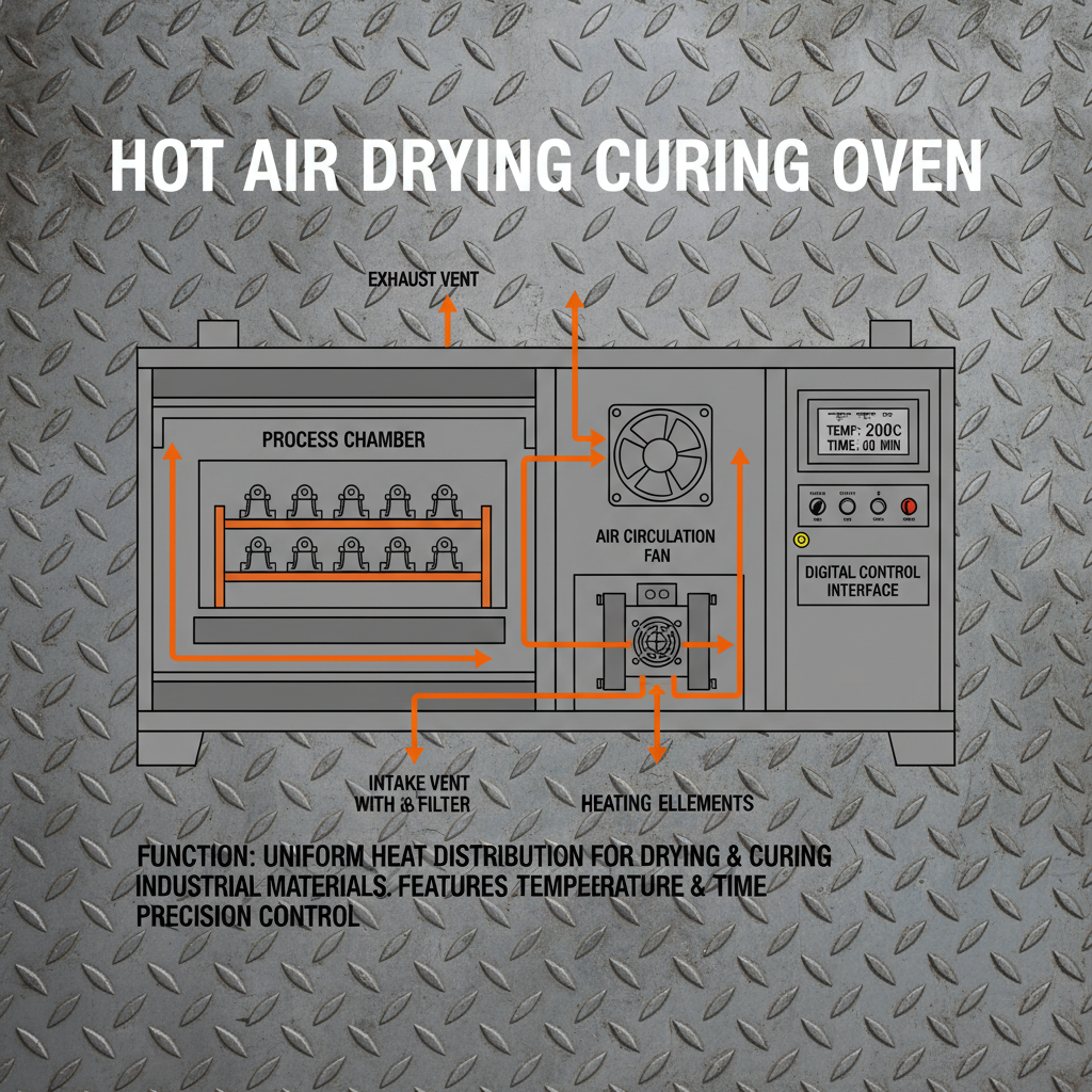 Hot Air Drying Curing Oven
