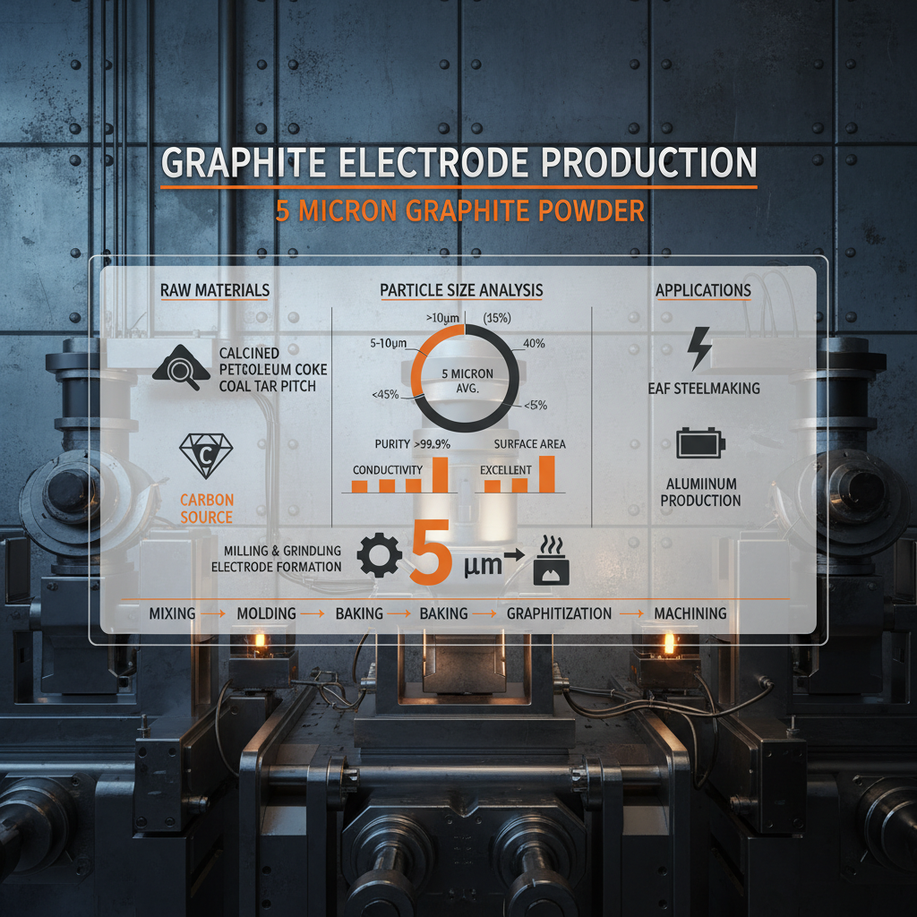 5 micron graphite powder