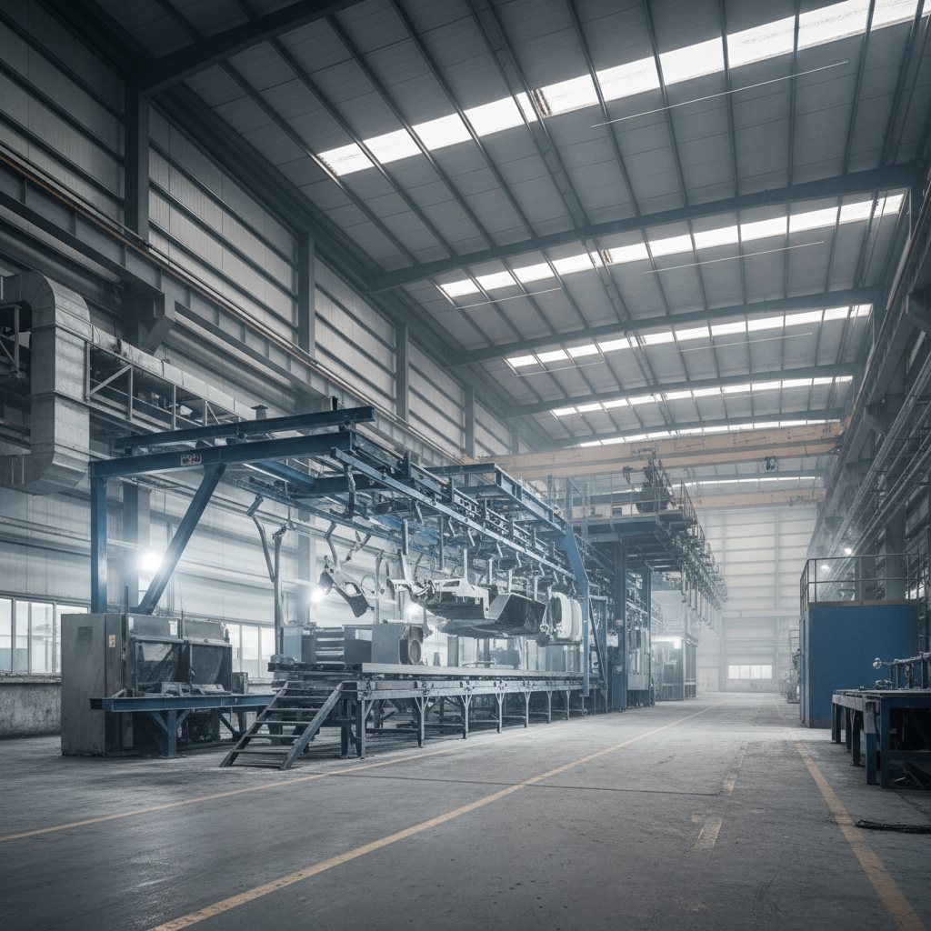 metal powder coating line