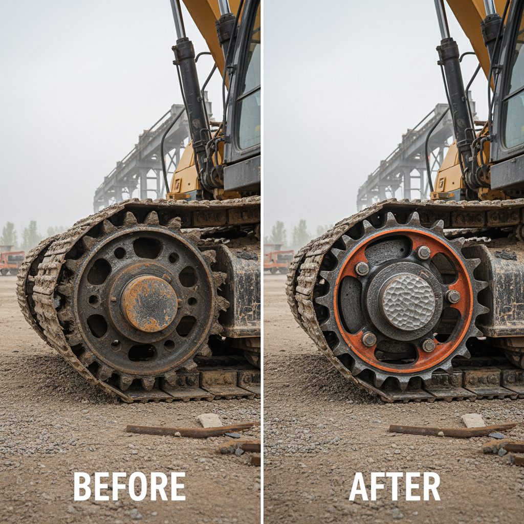 undercarriage sprocket