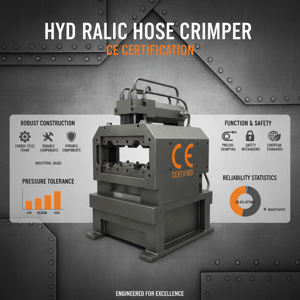 CE Certification hyd hose crimper