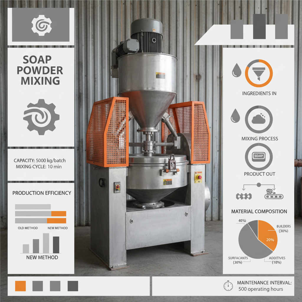 Choosing the Right Soap Powder Mixing Machine for Optimal Production