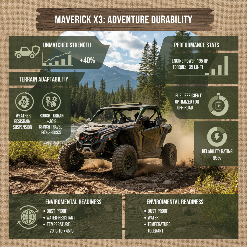 Maverick X3 The Rugged UTV for Work and Off Road Adventures
