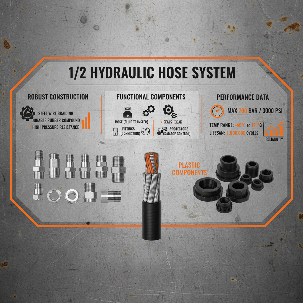 Understanding 1 2 Hydraulic Hose Specifications and Diverse Applications