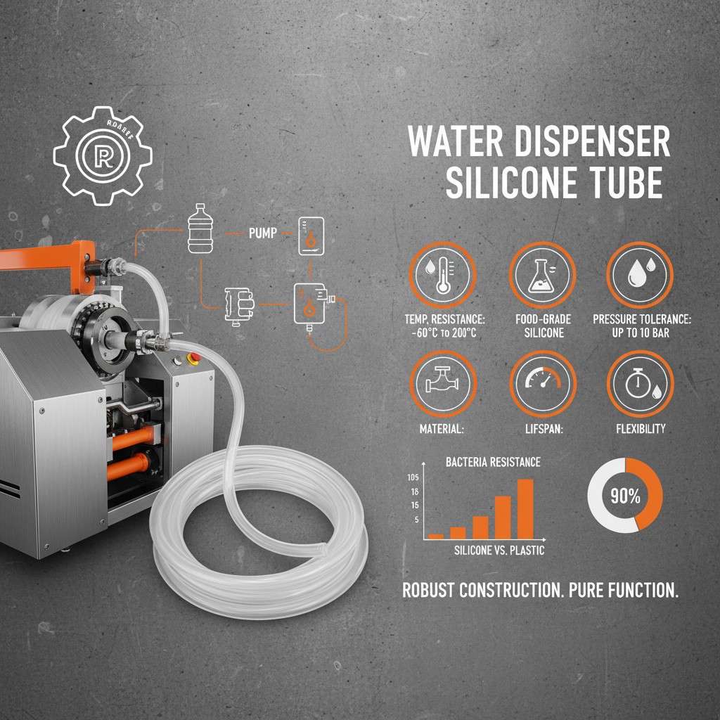 Water Dispenser Silicone Tube