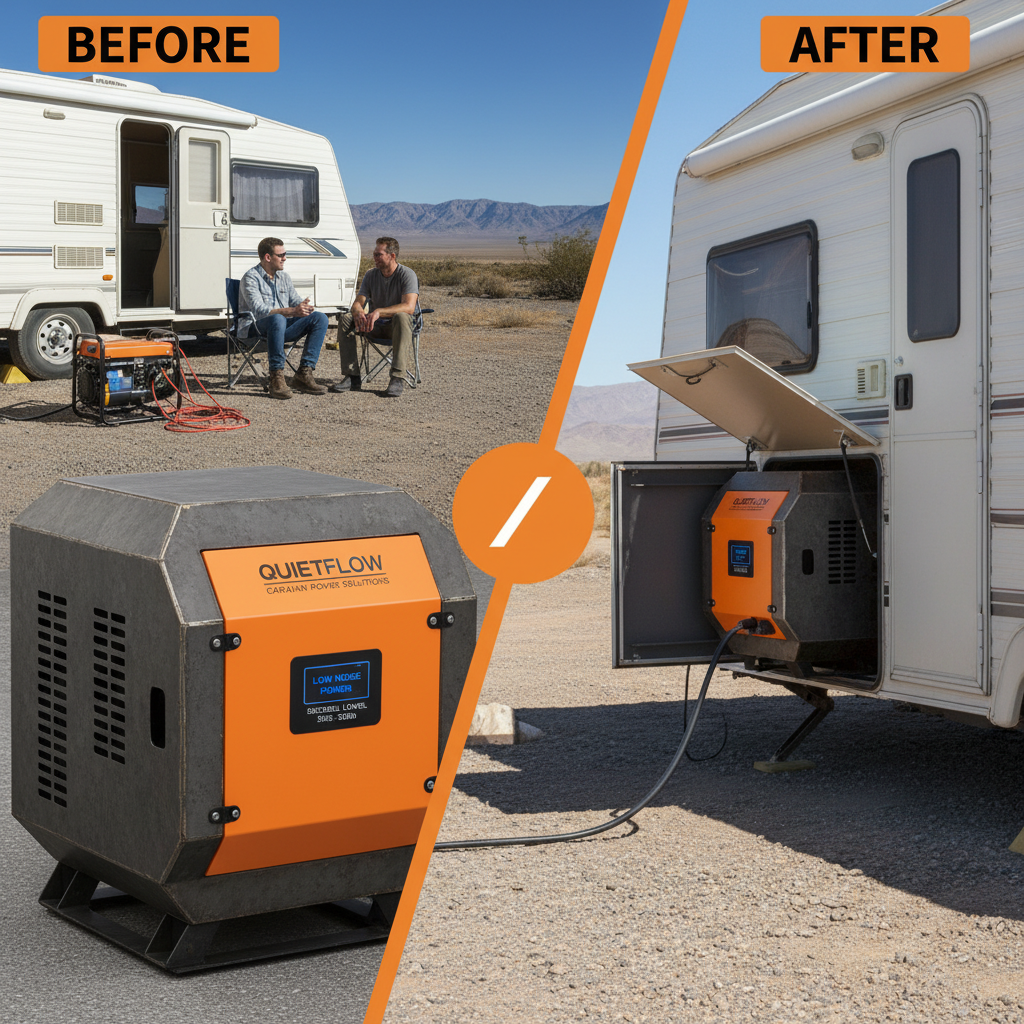 silent generator for caravan Supplier