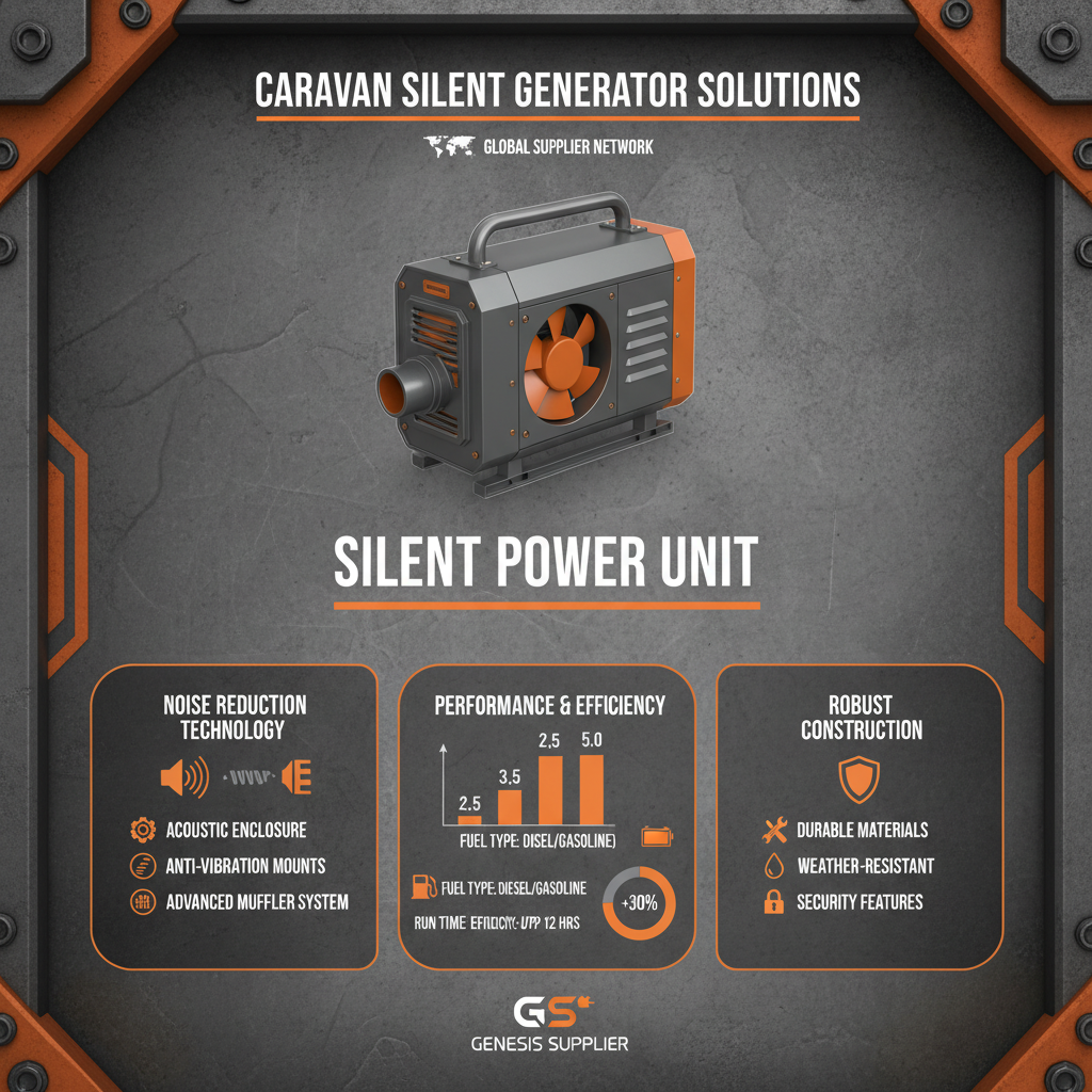 silent generator for caravan Supplier