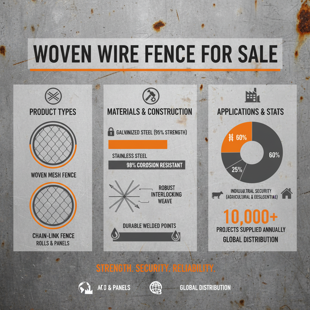 Find High Quality Woven Wire Fence for Sale for Secure Boundaries