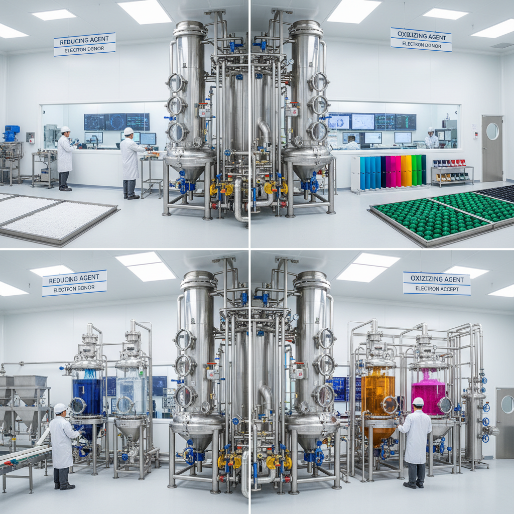 reducing agent vs oxidizing agent