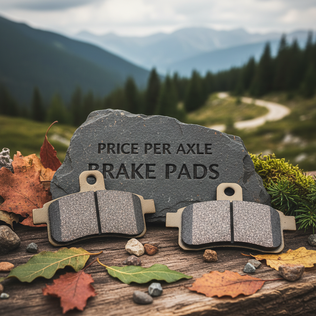 price per axle brake pads