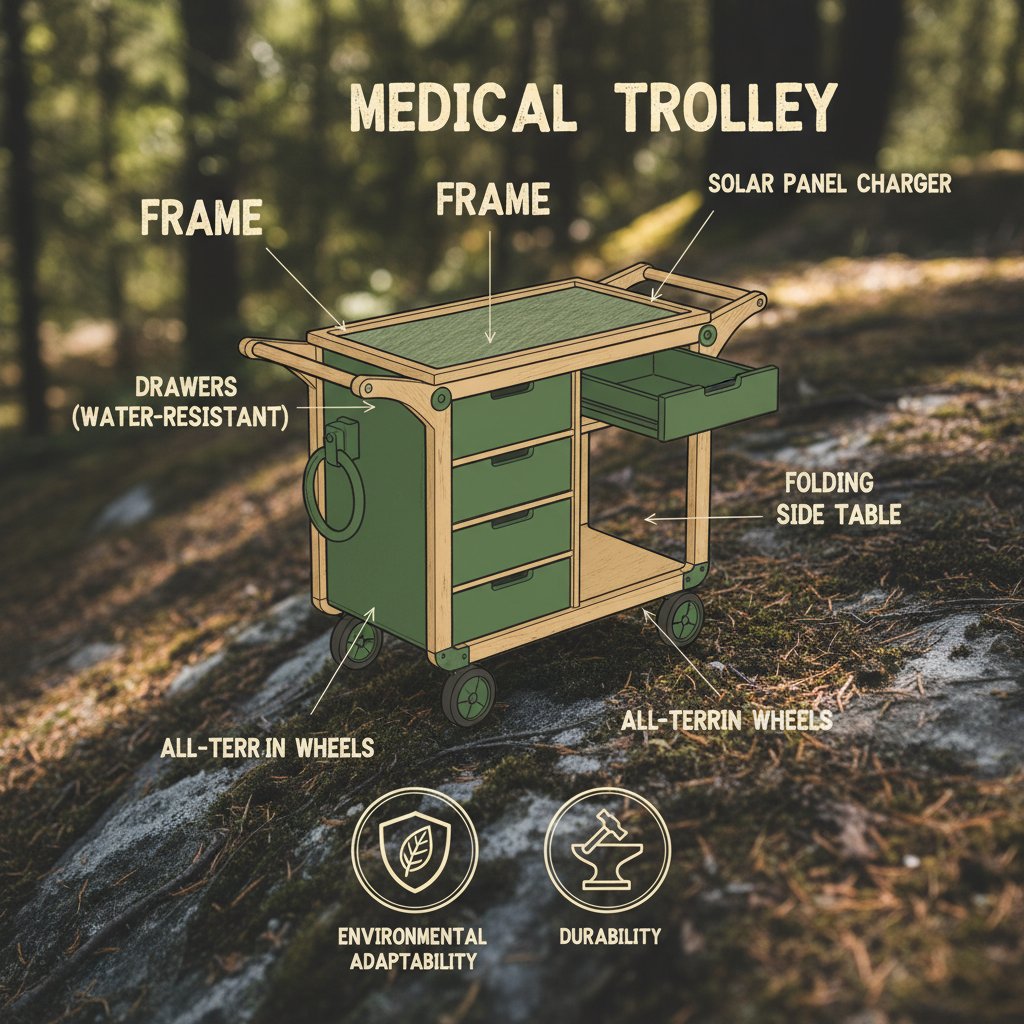 The Essential Role of Medical Trolley with Drawers in Modern Healthcare Systems