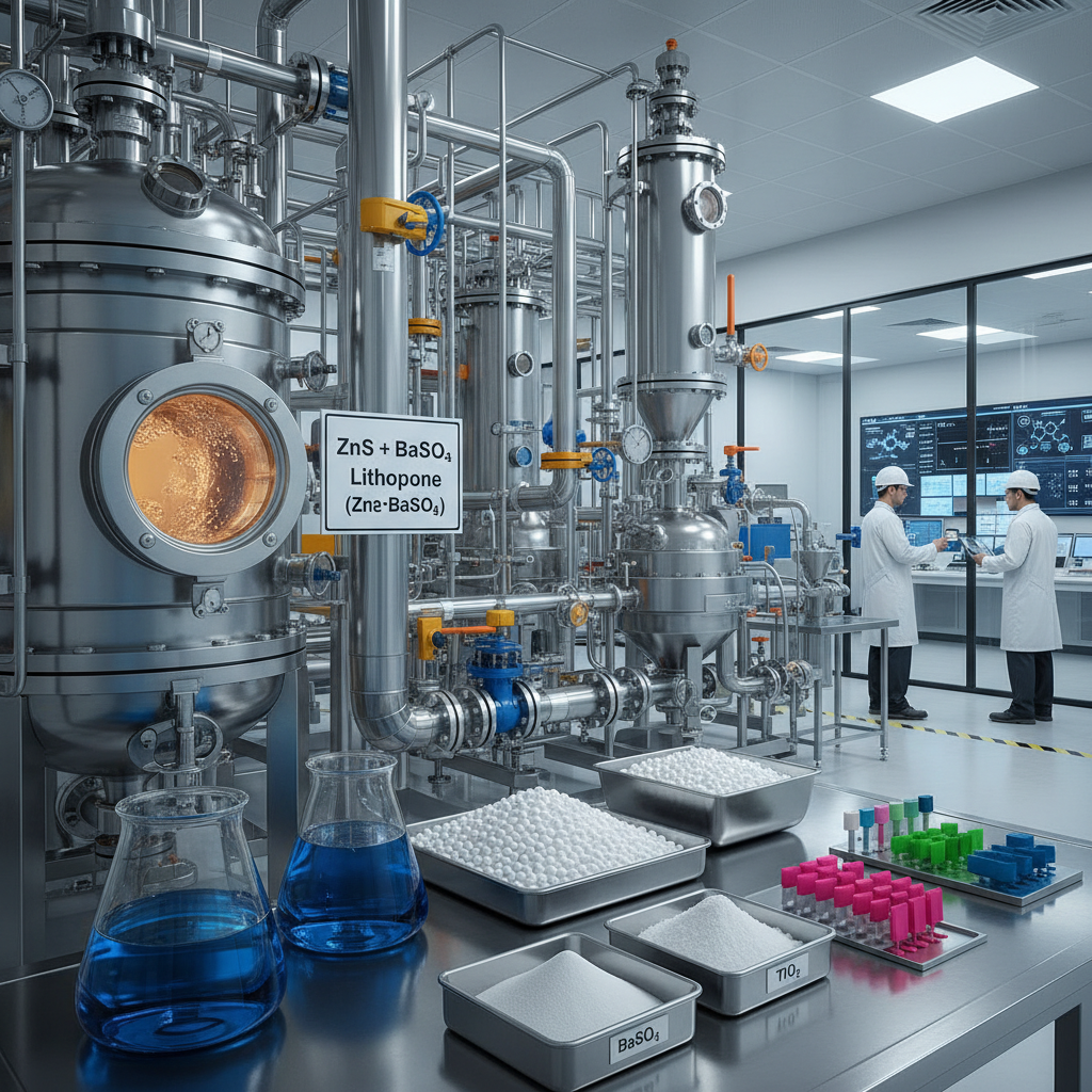 Exploring the Chemical Formula of Lithopone and its Industrial Applications