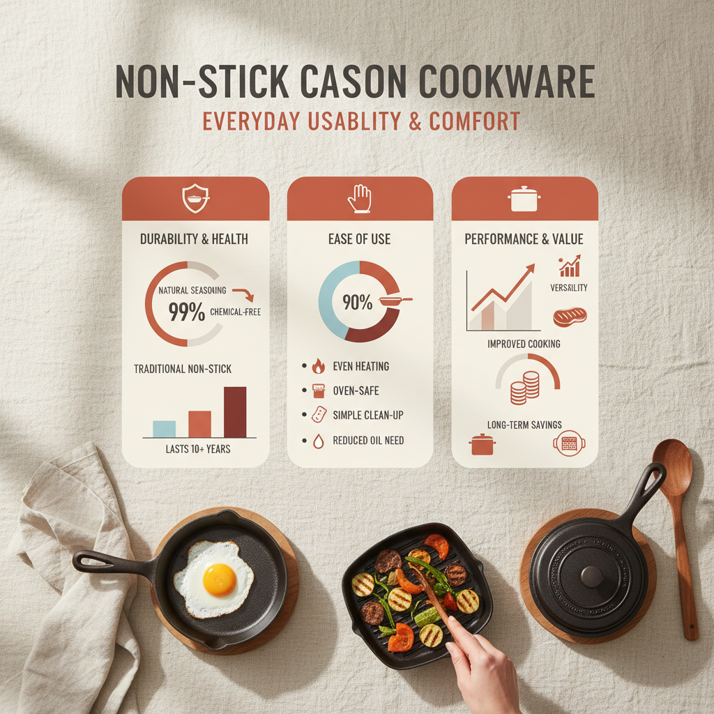 Exploring the Rise of Non Stick Cast Iron Cookware and its Global Impact