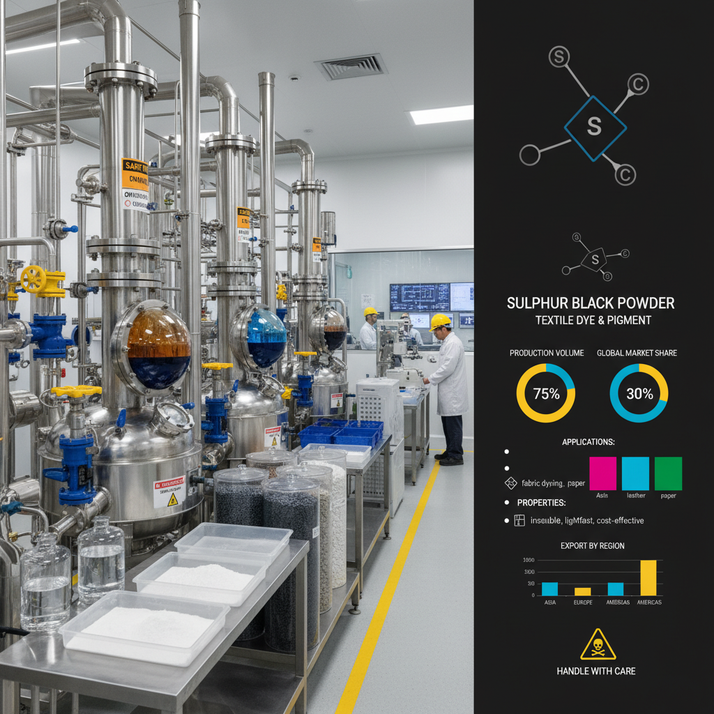 Exploring Sulphur Black Powder Its Applications and Future Trends