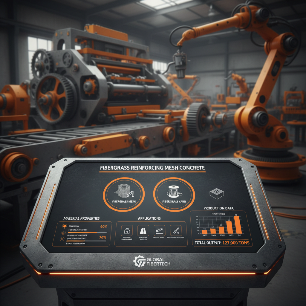 Fiberglass Reinforcing Mesh Concrete Revolutionizing Modern Construction