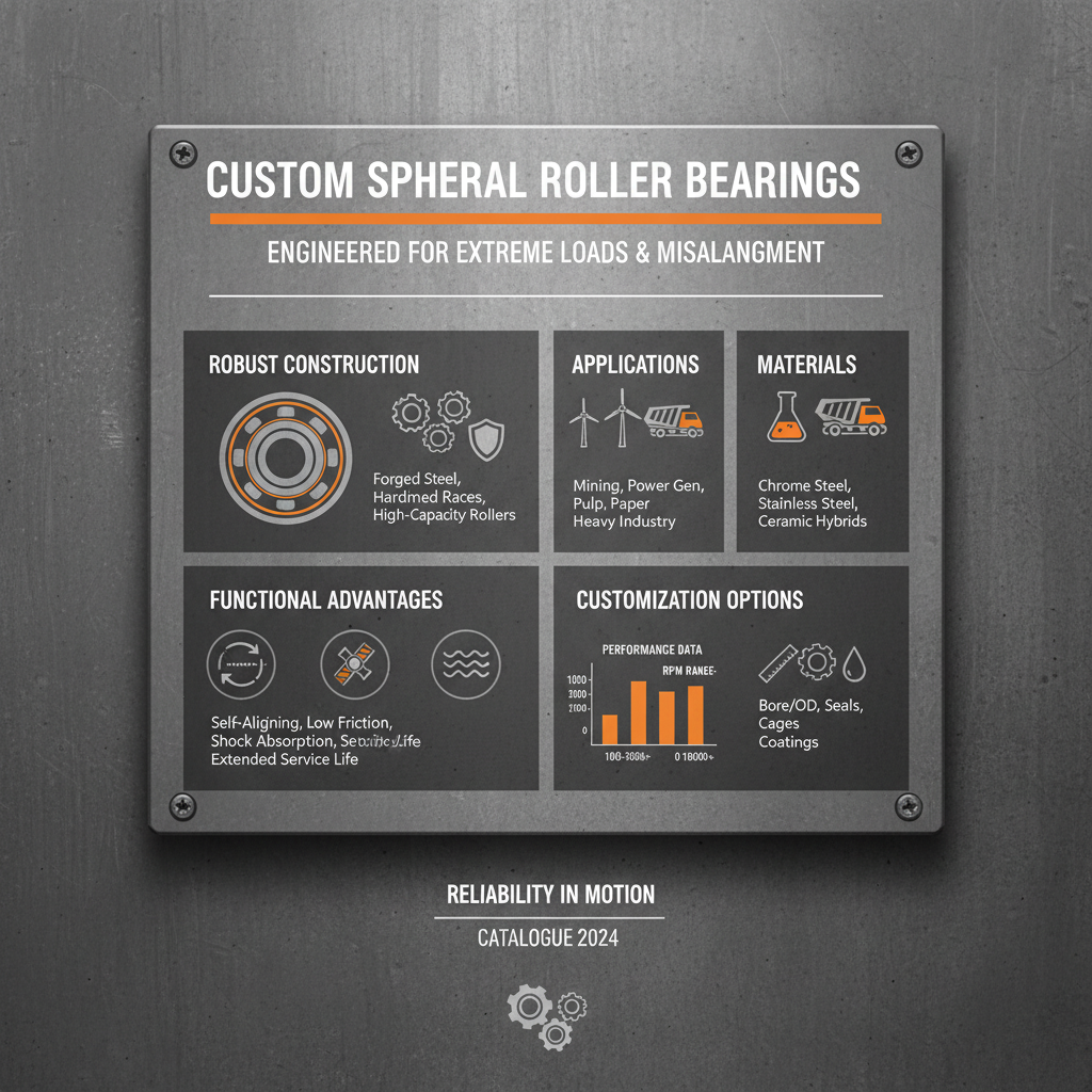 Comprehensive Guide to Custom Spherical Roller Bearing Catalogue Selection