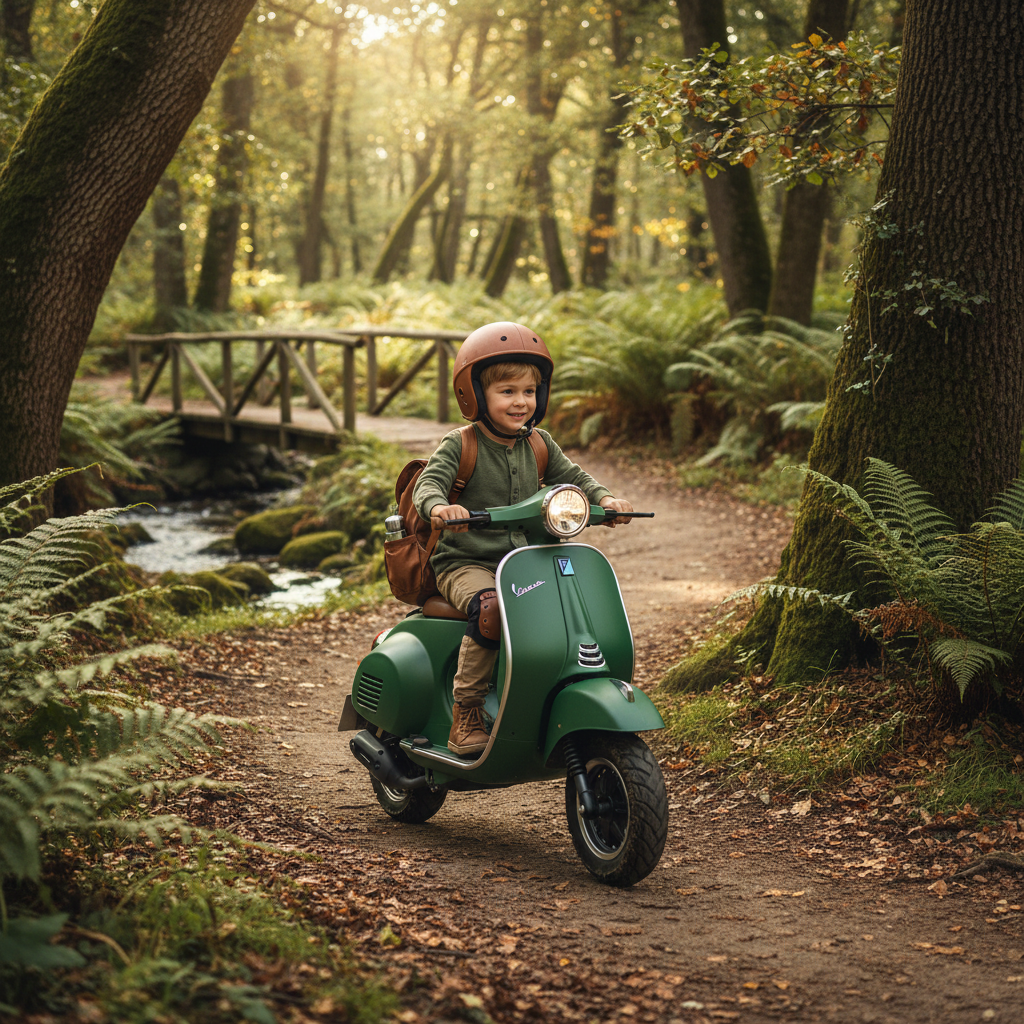 Discover the Charm of the Vespa Childs Scooter for Active and Stylish Fun