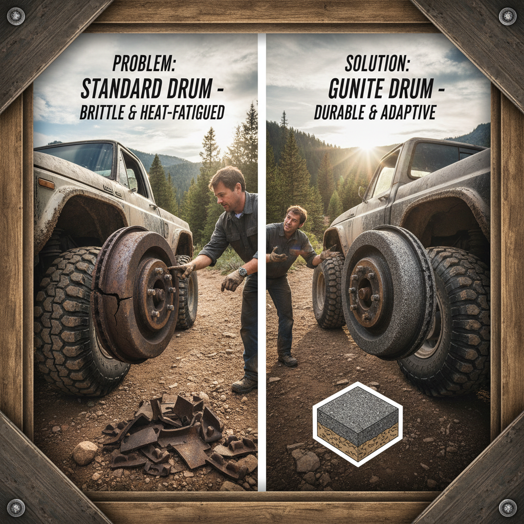 Exploring the Durability and Applications of Gunite Brake Drums