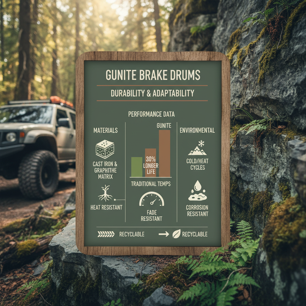 Exploring the Durability and Applications of Gunite Brake Drums