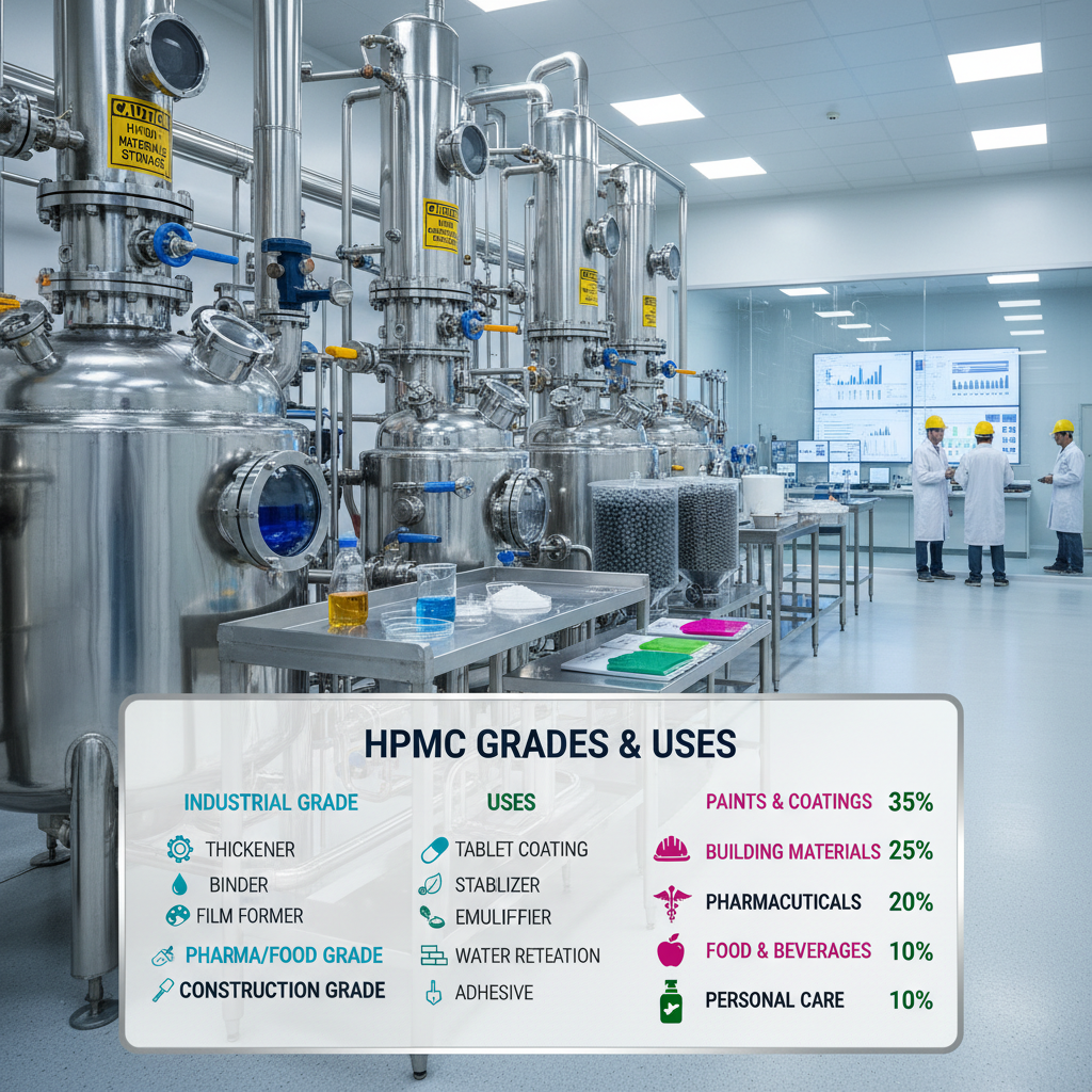 Exploring HPMC Grades and Uses Across Diverse Industrial Applications
