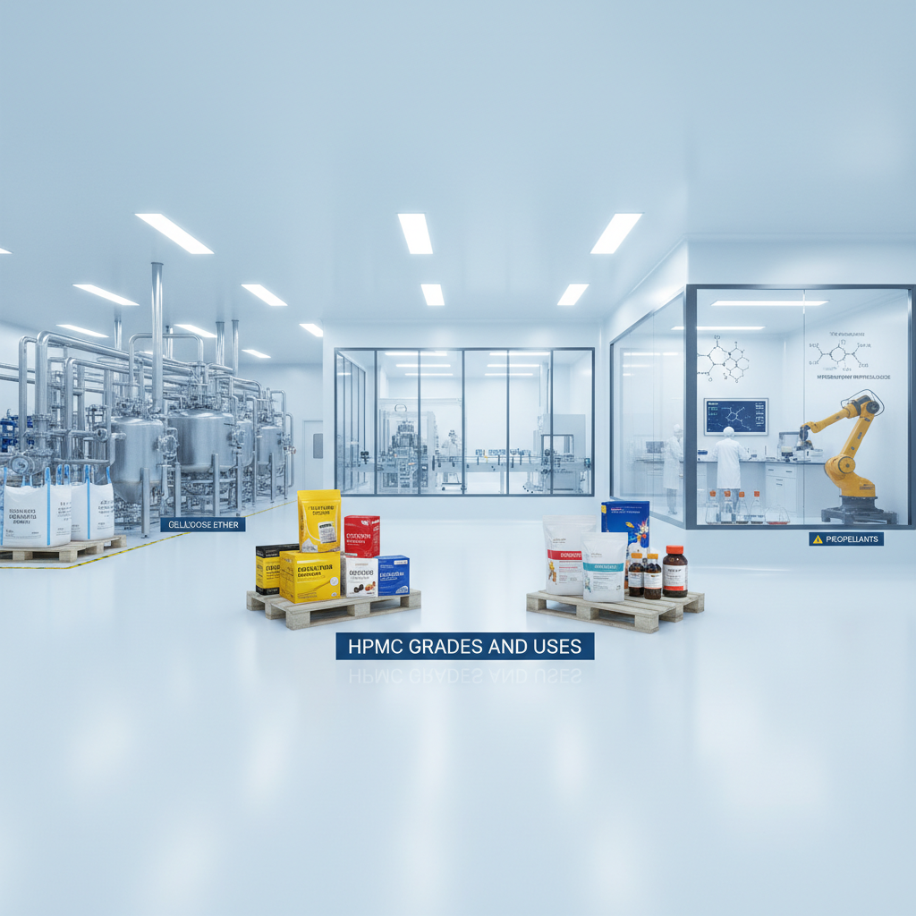 Exploring HPMC Grades and Uses Across Diverse Industrial Applications